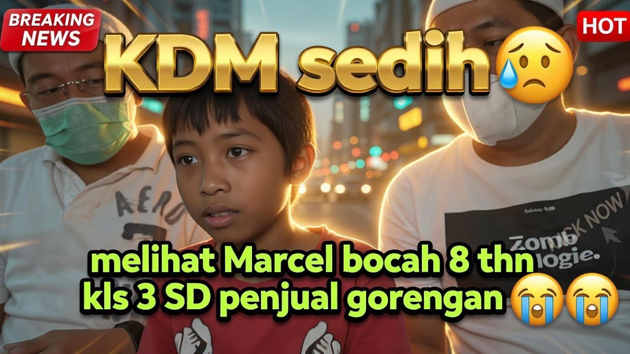 Marcel bocah 8 thn kls 3 SD di tinggal ayah nya meninggal dunia dari masih bayi 😥😭 #Kdm #bapakaing