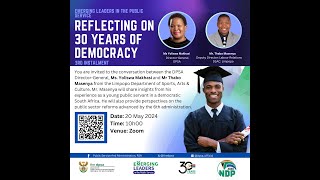 Reflecting on 30 Years of Democracy | 3rd Installment