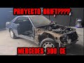 PREPARANDO un coche de DRIFT🚗🚗 hacer un EXOCAR con un mercedes 300ce