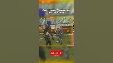 Executions / Finishers in COD Mobile #callofdutymobile #codm #cod #codmobile #shorts