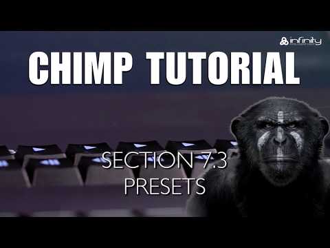 Highlite Academy - Infinity Chimp Tutorial: 7.3. Presets