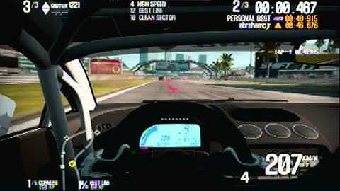 Shift 2 Unleashed PS3, Lamborghini race Online