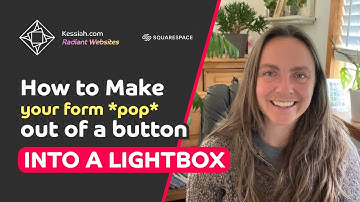 Make a Form Pop Out of a Button into a Lightbox on Squarespace!