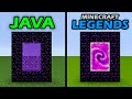 java vs Minecraft Legends