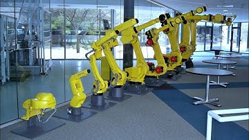 Robotics training in Fanuc Academy