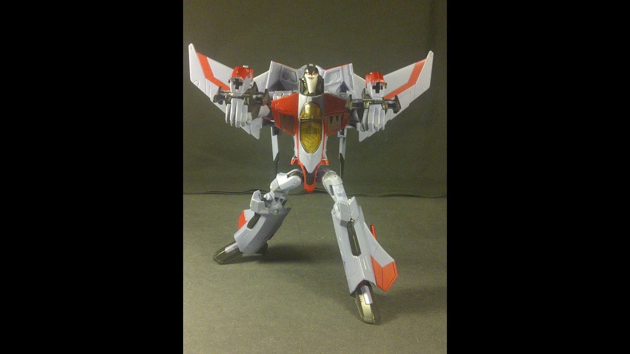 Transformers Starscream (Animated Voyager) Review YouTube