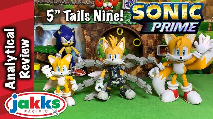  Sonic Prime 5 Nine Tails Action Figure : Toys & Games