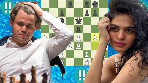 Magnus Carlsen vs Tania Sachdev | Endgame Precision and Strategic Genius