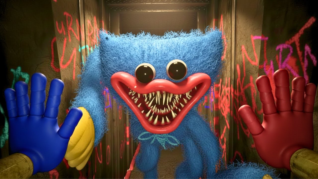 Poppy Playtime Chapter 1 - Huggy Wuggy Chase Boss Fight
