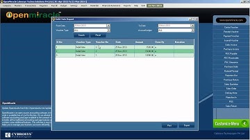 Debit Note Report-OpenMiracle Free open source accounting software