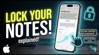 How To Lock Apple Notes With Face ID & Device Passcode On iPhone In 2026: Complete Security Guide! screenshot 2