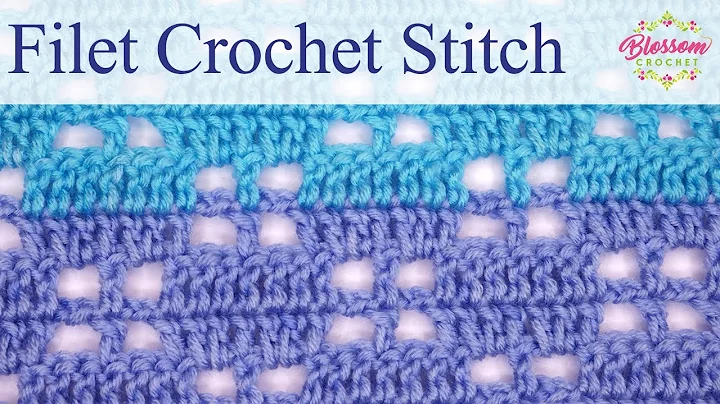 Easy Filet Crochet Stitch for Beginners!