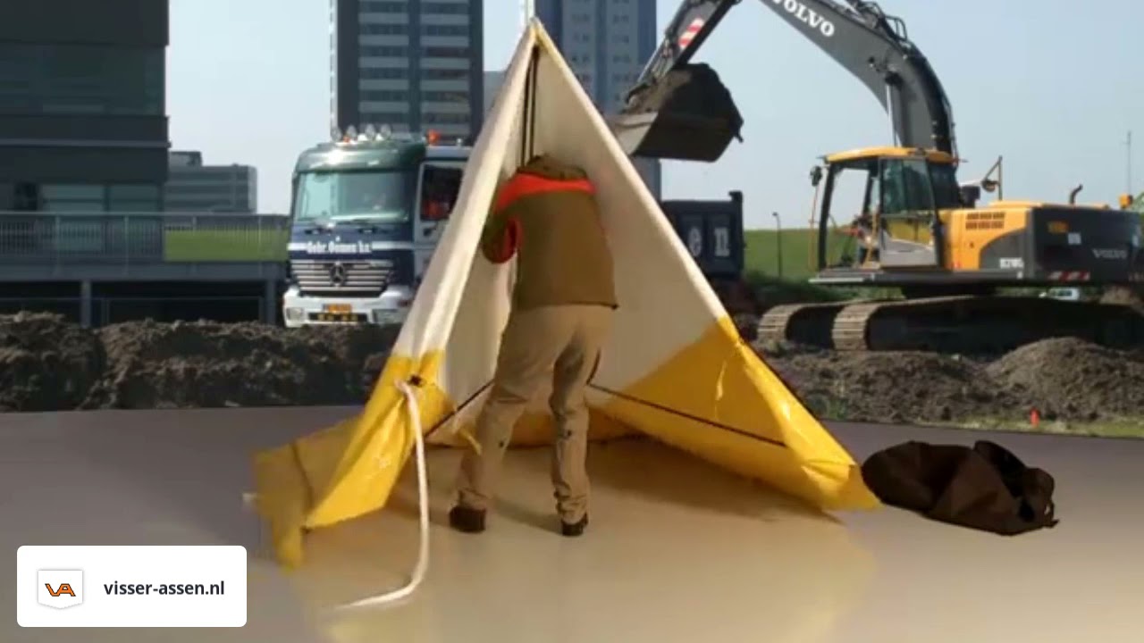 Werktent Karsten vierkant | Visser Assen