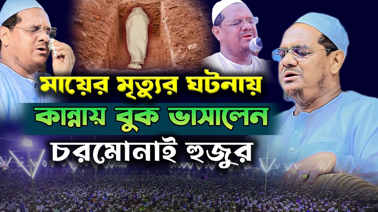 হুজুরের মায়ের মৃত্যুর ঘটনা । মুফতি রেজাউল করিম নতুন ওয়াজ । Mufti Rezaul Karim charmonai ।bangla waz