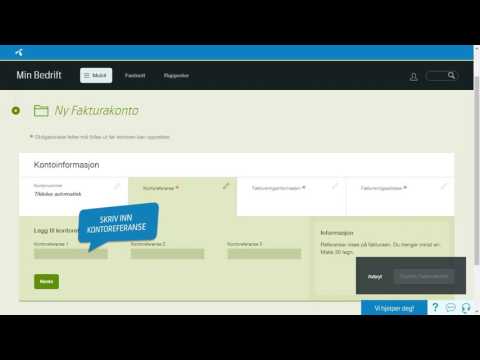 Opprette ny konto i Min Bedrift | Telenor Norge