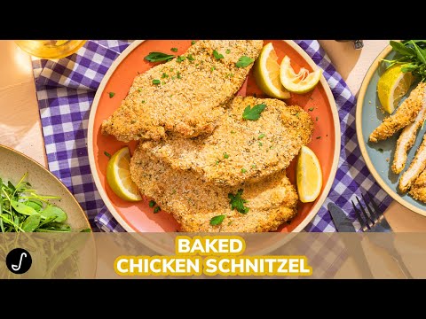 A Must Try: Baked Chicken Schnitzel