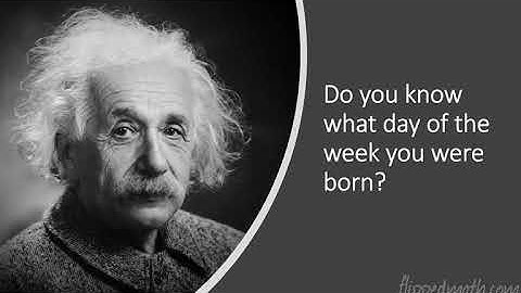 The Mental Calendar Part 2 of 3 - Month and Day Values