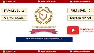 FRM Level 2 | Merton Model: Equity Payoff at Debt Maturity Explained