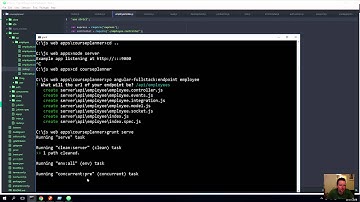 JS Web apps - First endpoint angular-fullstack part 1