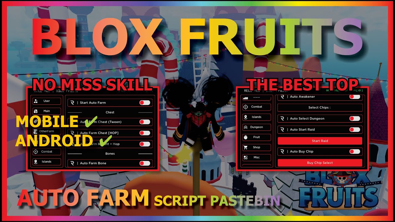 BLOX FRUITS Script Mobile UPDATE 19 AUTO FARM, FARM BOSS