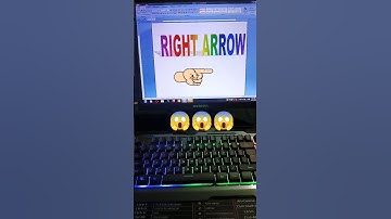 Right Arrow👉 Symbol in Ms Word 😱#computerknowledge #shorts #viral #youtubeshorts #mswordshortcutkeys
