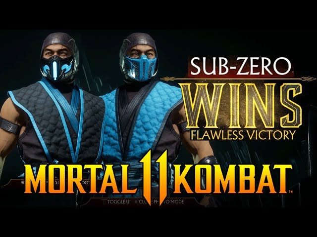 SubZero wins! Flawless victory FATALITY!! Minecraft Mob Skin