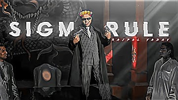 RAJPAL YADAV - SIGMA KING | RAJPAL YADAV STATUS | RAJPAL YADAV EDIT | SIGMA RULE