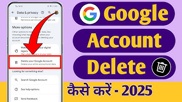Google account kaise delete kare !! Google account delete kaise kare !! Delete google account 🔥🔥
