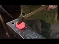 Blacksmithing - Forging a bottom swage the Old-School way. CBA Level IIB (Tool-making)