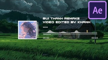 Sóng Nhạc  avee Player đĩa quay Edm TikTok load time đẹp - Template After Effect