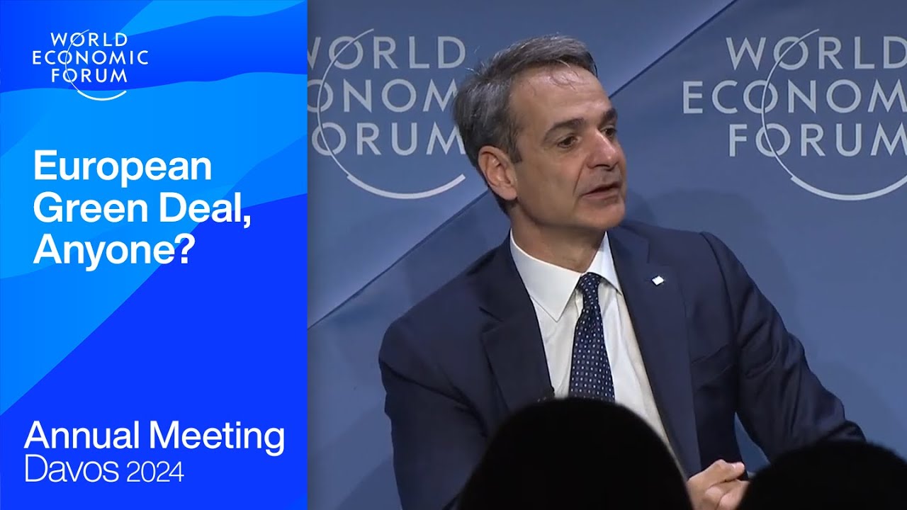 European Green Deal, Anyone? | Davos 2024 | World Economic Forum - YouTube