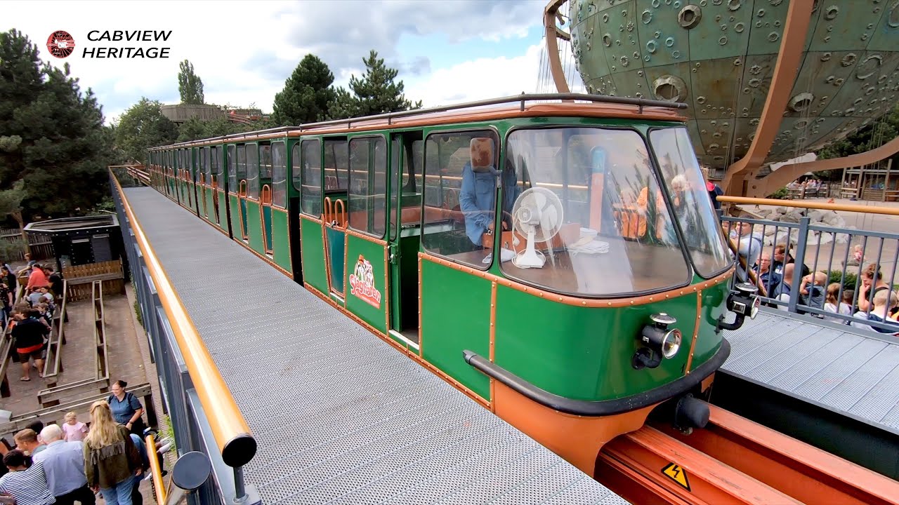 🇳🇱 Cab Ride 1978: The only monorail in the Netherlands: Slagharen Onride 1/8/2019