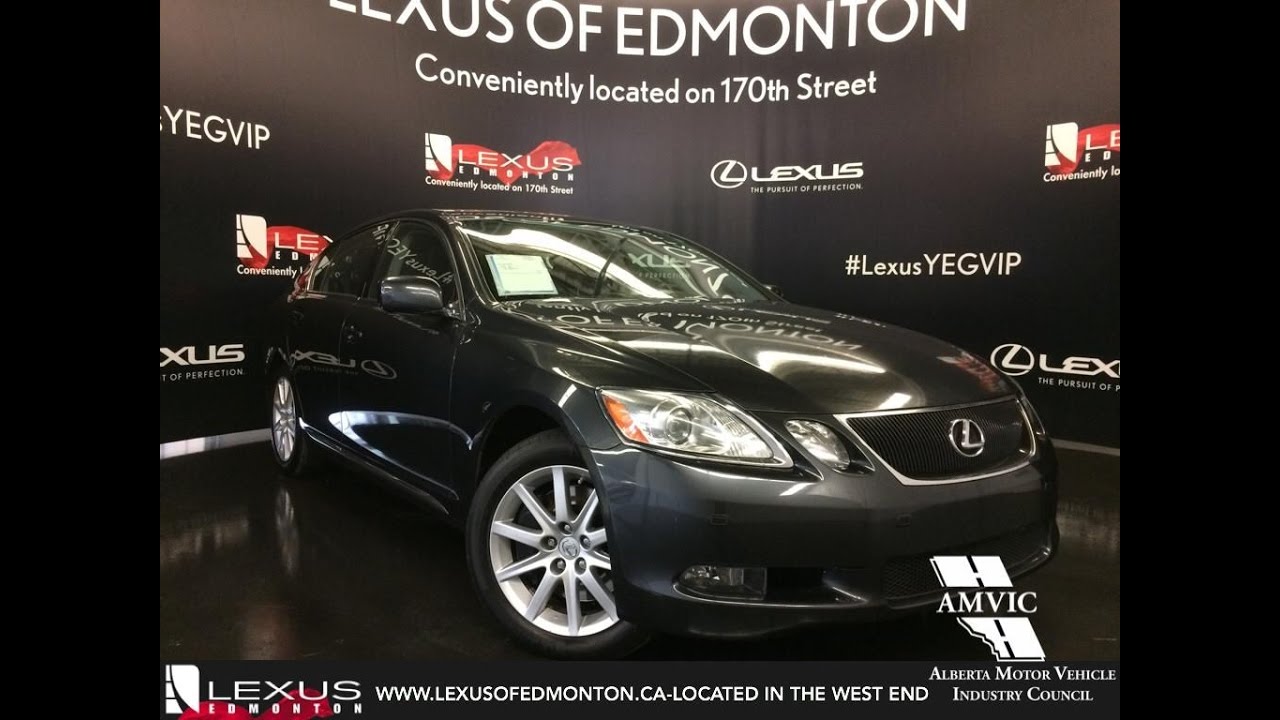 Used 07 Grey Lexus Gs 350 Awd Walkaround Review Medicine Hat Alberta Youtube