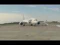Brand new Dreamliner 787 for LOT Polish Airlines at Warsaw airport