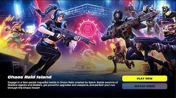 This Might Be One Of The Best RogueLike on Fortnite ! - Chaos Raid - First 20 Minutes Experience