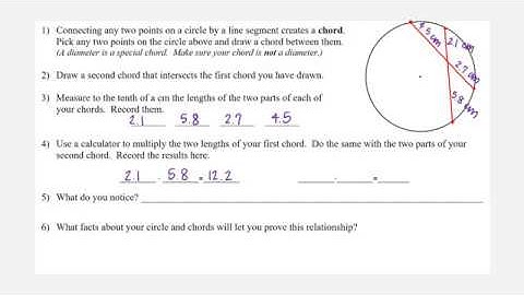 Circle Properties - Video Lesson 9