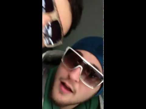 Angel & Moisey - Gold digger (cover in the car)