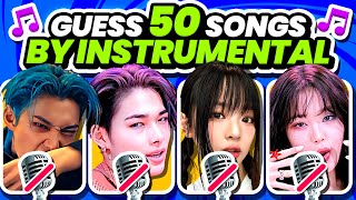 Guess 50 KPOP SONGS by the INSTRUMENTAL 🎙️🚫 Guess the Song -  KPOP QUIZ 2024