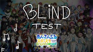 Blind test ensemble stars
