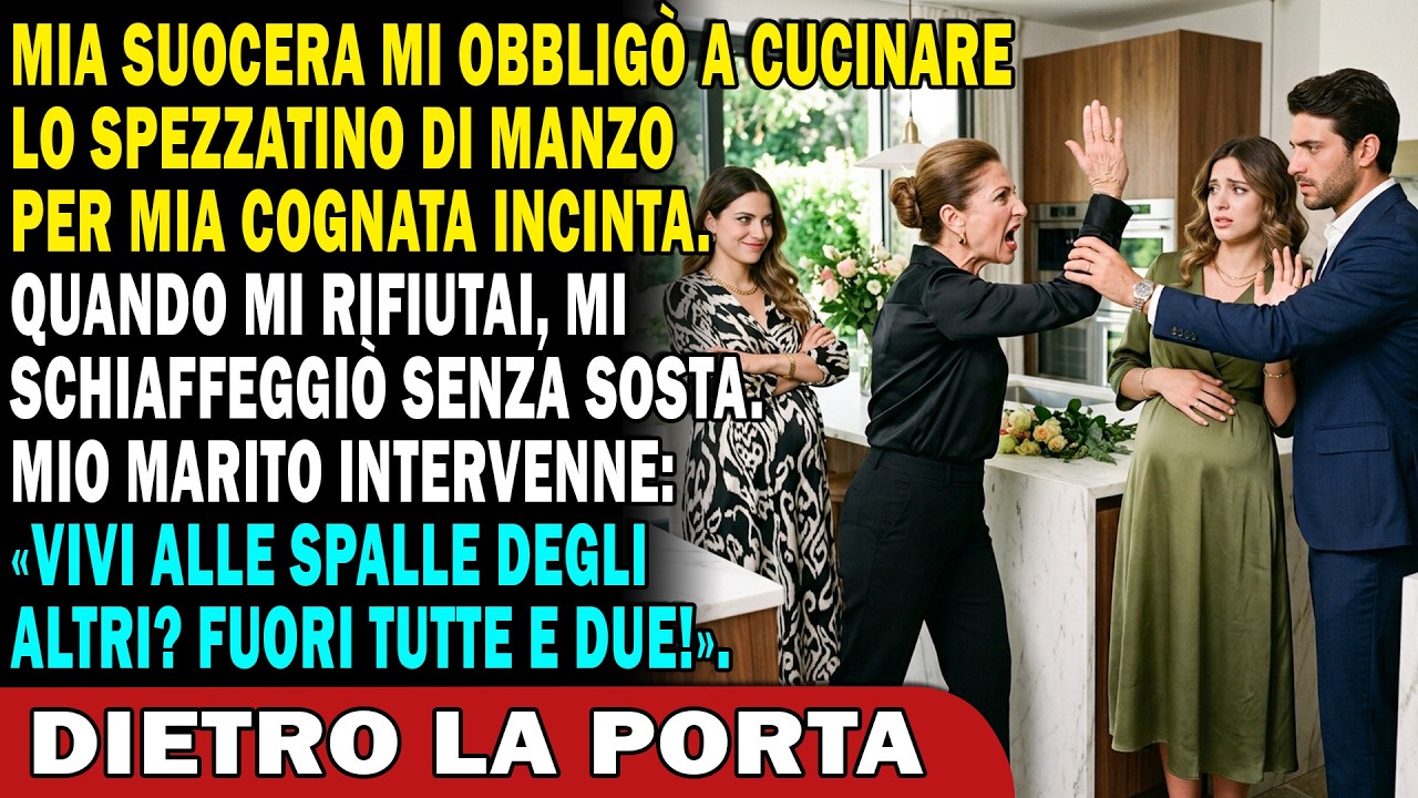Mio marito mi ha trovata a terra, in una pozza di sangue, con sua madre ancora sopra di me. Non è stato uno scatto d'ira. Era un piano. Avevo appena scoperto che mia cognata, incinta, aveva chiuso...