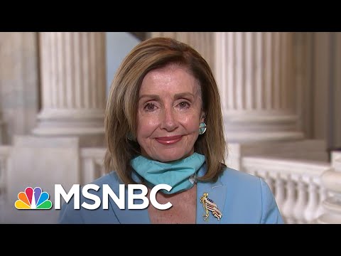 Pelosi: 'I'm Confident That We Will Have An Agreement' On Virus Relief | Andrea Mitchell | MSNBC