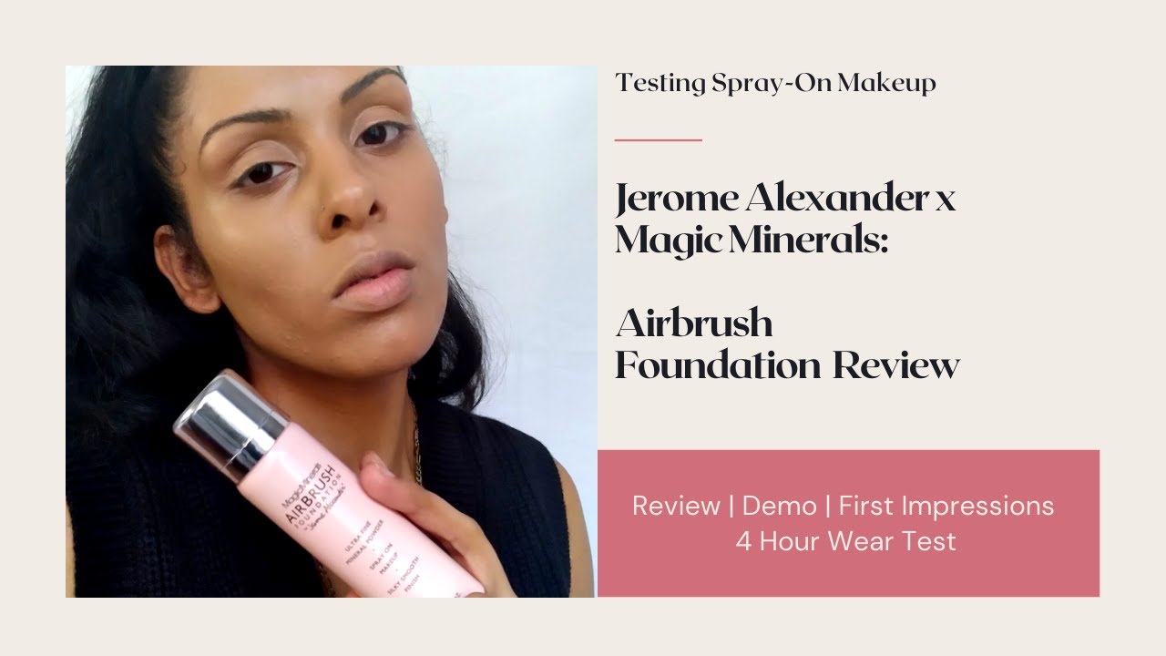 As Seen On TV magic minerals Airbrush Foundation by Jerome