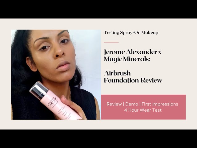 Jerome Alexander Airbrush Foundation Review 