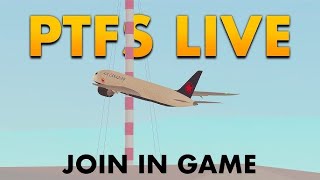 ✈️ PTFS Flying With Fans LIVE! 🌍 Epic Group Flights & ATC Chaos
