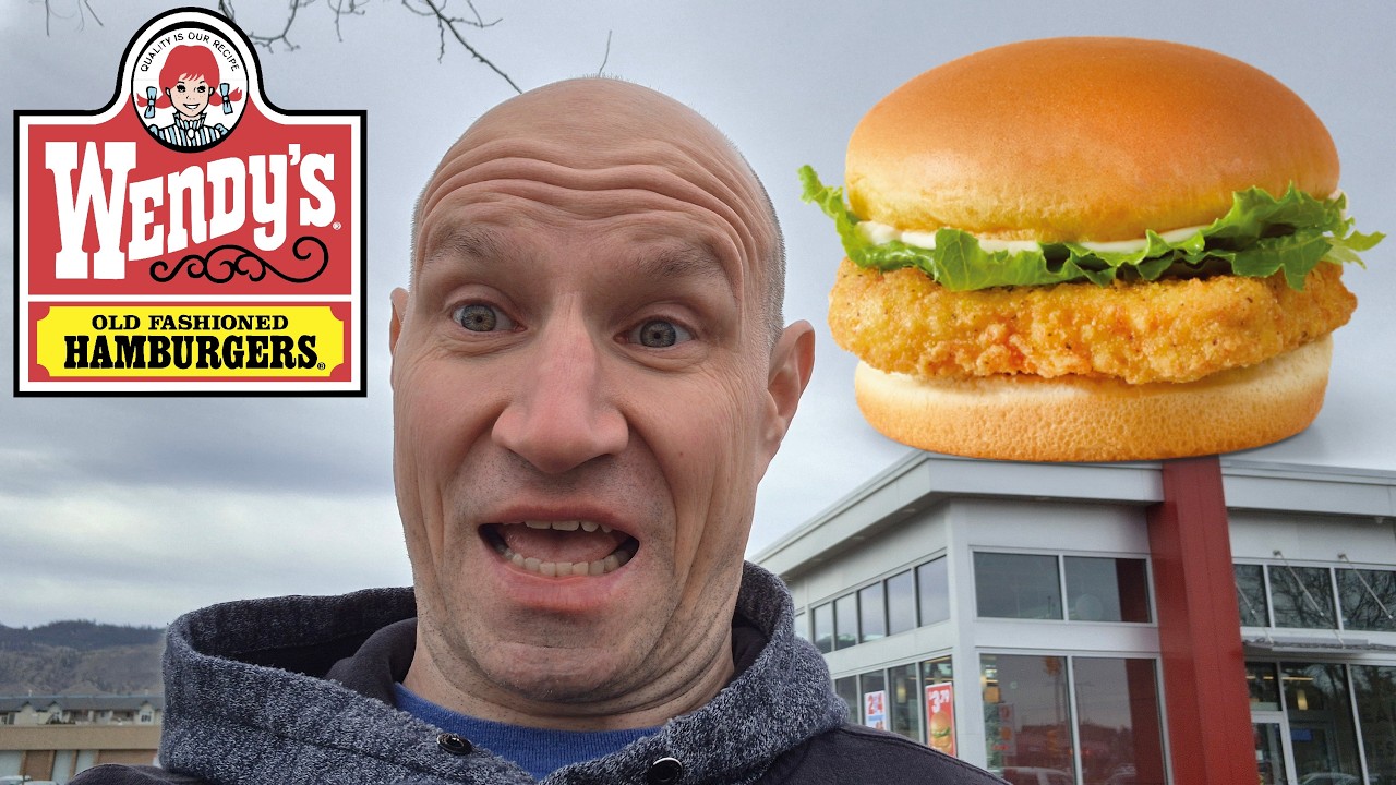 Wendy's New Crispy Chicken Sandwich!
