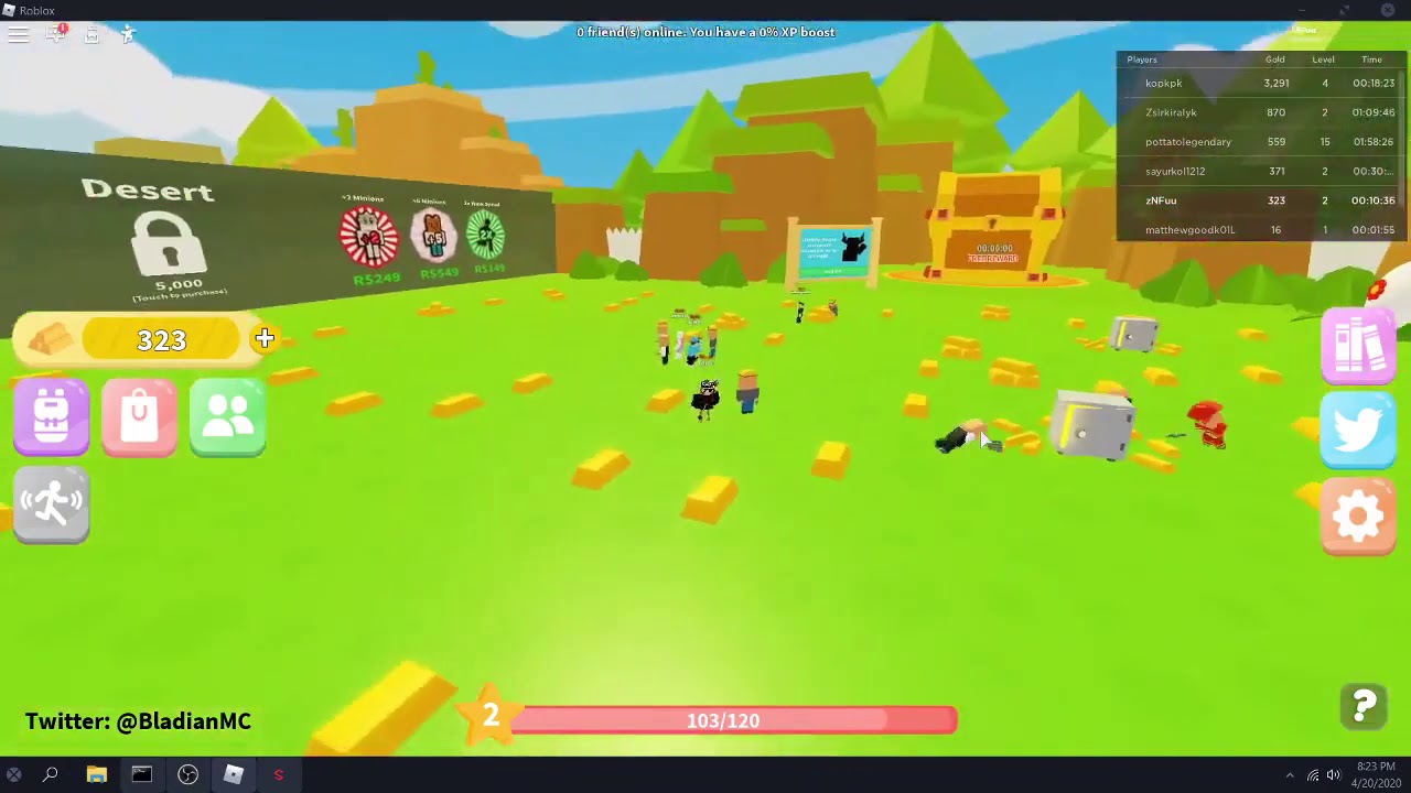 NEW  MINION SIMULATOR SCRIPT HACK   AUTOFARM AUTOENCHANT PICKAXES WORKING11