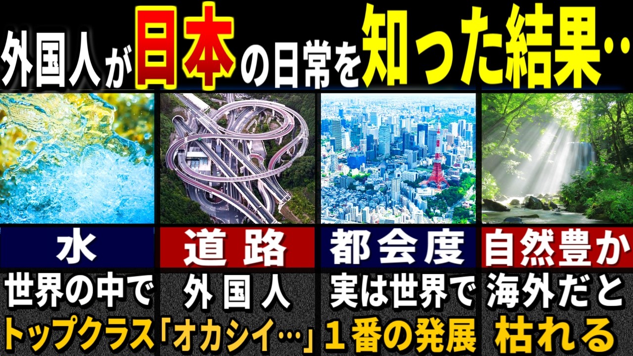 外国人「俺の国じゃ無理だ」訪日外国人3687万人が日本以外じゃありえないと思ったこと６選【ゆっくり解説】【海外の反応】