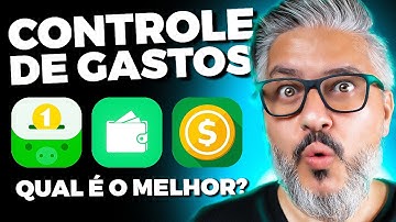 MELHORES apps CONTROLE FINANCEIRO [GRÁTIS]