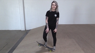 A lot of people have been requesting that we get more girl skaters on
braille so brought courtney in to teach her the basics and see how far
can pro...