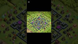 Town hall 13 base layout in clash of clans #clashofclans #fyp #supercell #gaming